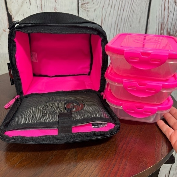 6 PACK FITNESS MOTIVATOR CUBE MEAL PREP MANAGEMENT SYSTEM 3 meals pack - Picture 7 of 13